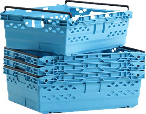 plastic crate tray